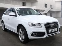 Used Audi Q5 S-line plus 230 HP (169 kW) 2016 White SUV