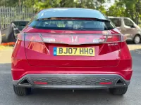 Used Honda Civic EX 140 HP (102 kW) 2007 Red Hatchback