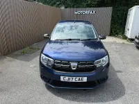 Used Dacia Sandero Ambiance 2017 Blue Hatchback