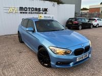 Used BMW 118 Sport Line 2018 Blue Hatchback