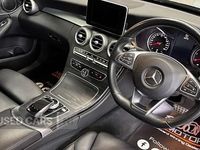 Used Mercedes C250 AMG line 204 HP (150 kW) 2018 Silver Sedan