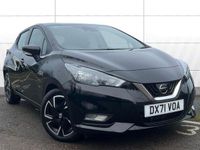 Used Nissan Micra Acenta 92 HP (67 kW) 2021 Black Hatchback