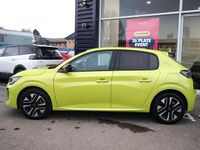 Used Peugeot 208 Allure 99 HP (72 kW) 2025 Yellow Hatchback