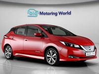 Used Nissan Leaf Acenta 110 kW (150 HP) 2019 Red Hatchback