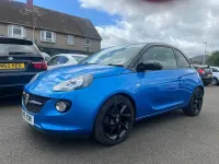 Used Vauxhall Adam 69 HP (50 kW) 2016 Blue Hatchback