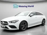 Used Mercedes CLA200 Shooting Brake AMG line 163 HP (119 kW) 2022 White Estate