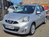Used Nissan Micra Acenta 80 HP (58 kW) 2013 Silver Hatchback