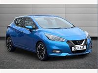 Used Nissan Micra Acenta 92 HP (67 kW) 2022 Blue Hatchback