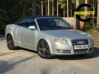 Used Audi A4 Cabriolet S-Line 163 HP (119 kW) 2006 Silver Cabriolet