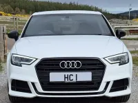 Used Audi A3 Black Edition 2018 White Sedan
