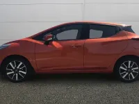 Used Nissan Micra Acenta 71 HP (52 kW) 2017 Orange Hatchback