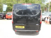 Used Ford Transit Custom Limited 125 HP (91 kW) 2016 Black Van