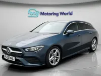 Used Mercedes CLA200 AMG line 163 HP (119 kW) 2022 Blue Estate
