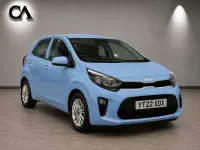 Used Kia Picanto 66 HP (48 kW) 2022 Blue Hatchback