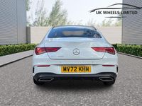 Used Mercedes CLA200 AMG Line Premium 163 HP (119 kW) 2022 White Coupe