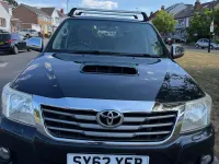 Used Toyota HiLux 171 HP (125 kW) 2012 Grey Pickup