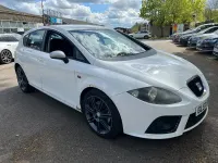 Used Seat Leon FR 2008 White Hatchback