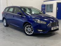 Used Ford Focus Zetec 100 HP (73 kW) 2017 Blue Estate