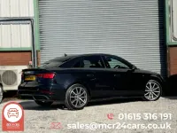 Used Audi A3 Black Edition 150 HP (110 kW) 2017 Black Sedan