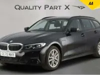 Used BMW 330e 2020 Black Estate