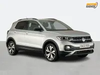 Used VW T-Cross Black Edition 2022 Silver SUV