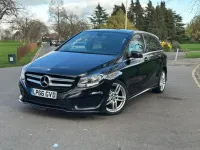 Used Mercedes B180 Executive 109 HP (80 kW) 2017 Black Hatchback