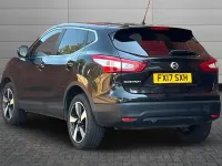 Used Nissan Qashqai N-Connecta 110 HP (80 kW) 2017 Black SUV