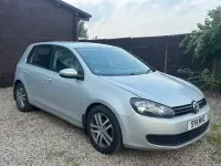 Begagnad VW Golf VI 2011 Silver Halvkombi