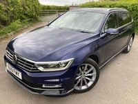 Used VW Passat R-line 150 HP (110 kW) 2019 Blue Estate