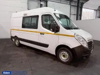 Begagnad Vauxhall Movano 130 HK (95 kW) 2019 Vit Minibuss