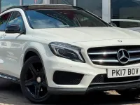 Used Mercedes GLA250 AMG line 211 HP (155 kW) 2017 White SUV