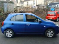 Used Nissan Micra Visia 2014 Blue Hatchback