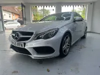 Used Mercedes E220 AMG line 174 HP (127 kW) 2015 Silver Coupe