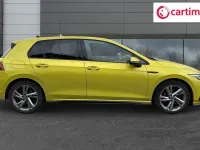 Used VW Golf VII R-line 150 HP (110 kW) 2021 Yellow Hatchback