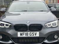 Used BMW 118 M Sport 136 HP (100 kW) 2018 Grey Hatchback