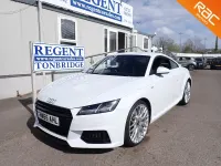 Used Audi TT S-Line 260 HP (191 kW) 2015 White Coupe
