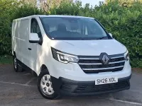 New Renault Trafic 2026 Solid  glacier white MPV