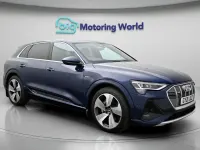 Used Audi e-tron S-Line 300 kW (408 HP) 2021 Blue SUV