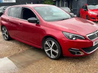 Used Peugeot 308 GT-line 2016 Red Hatchback