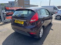 Used Ford Fiesta Zetec 96 HP (70 kW) 2010 Red Hatchback