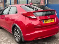 Used Honda Civic SE 120 HP (88 kW) 2013 Red Hatchback