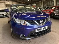Used Nissan Qashqai Acenta 108 HP (79 kW) 2017 Blue SUV