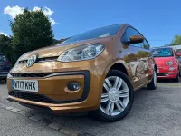 Used VW up! high up! 75 HP (55 kW) 2017 Gold Hatchback