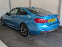 Used BMW 420 M Sport 184 HP (135 kW) 2018 Blue Coupe
