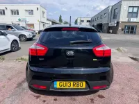 Used Kia Rio 109 HP (80 kW) 2013 Black Hatchback