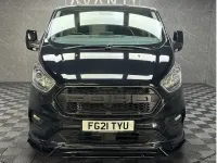 Used Ford Transit Custom Limited 130 HP (95 kW) 2021 Black Van