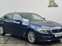 Used BMW 520 184 HP (135 kW) 2019 Blue Sedan