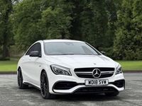 Used Mercedes CLA45 AMG AMG 381 HP (280 kW) 2018 White Coupe