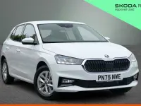 Used Skoda Fabia SE 59 HP (43 kW) 2025 Moon white metallic Hatchback