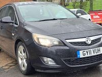 Used Vauxhall Astra SRi 2011 Black Hatchback